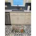 thumbnail image 3 of Carolines Treasures PTW2053RUG Garden Gazebo Hummingbird Duo Machine Washable Memory Foam Mat, 3 of 4