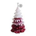 thumbnail image 1 of Bougies de Sapin de Noël Bougies en Forme de Tour Rétro Bougie Parfumée Sans Fumée, 1 of 8