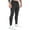 Black, variant on SHIXIAOO Muscle Fitness Pants Mens Back Hanging Towel Feet Training Pants Running Sweatpants Outfits for Men Pants Elastic Bottom Sweats Pants Track Pants Men Pack Men Nylon Track Pants Wool Casual