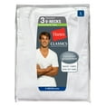 thumbnail image 2 of Men's Ultimate ComfortSoft V-Neck Undershirt, 3-Pack, 2 of 4