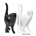 thumbnail image 4 of CIYISON Funny Resins Cats Statue Artistic Decors For Bookshelves Coffee Table Or Desk, 4 of 12