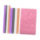 thumbnail image 4 of Tablero de actividad sensorial de silicona, tablero de almohadillas antiestrés con formas, coordinación mano-ojo, juguete de desarrollo sensorial para rosa, 4 of 8