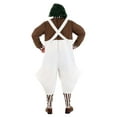 thumbnail image 4 of Willy Wonka Plus Size Adult Oompa Loompa Costume, 4 of 4