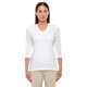 thumbnail image 1 of Top con escote en V hasta la pulsera Perfect Fit™ Devon & Jones BLANCO 2XL DP184W, 1 of 1