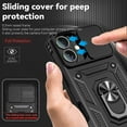 thumbnail image 4 of Fashion Case with Holder Stander Kickstand Drop Resistant Shockproof Case For iPhone 16 (6.1inch), 4 of 8