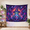 D, variant on XaaKee Tapestry, Trippy Crystal Toad Mystical Frog Toad Wizard Cosmic Amphibian High-Quality Polyester Tapestry, 60x40Inch
