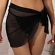 thumbnail image 1 of WILLBEST Traje de Baño con Curvas para Mujer, 1 Pieza, Transparente, con Nudo, para Cubrirse, Sin Bikini, para Playa, Bikini Brillante, para Cubrirse, para Trajes de Baño, 1 of 8