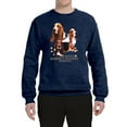 thumbnail image 2 of If It's Not a Bassett Hound Its Just a Dog Gift | Mens Dog Lover Crewneck Graphic Sweatshirt, Vintage Heather Navy, X-Large, 2 of 3