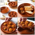 thumbnail image 6 of YuYiSan 1 Set of Ceramic Baked Snail Plates Kitchen Escargot Dish Oven Snail Baking Plates, 6 of 6