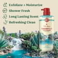 thumbnail image 6 of Old Spice GentleMan's Exfoliating Body Wash Pump, Scent of Blue Agave + Fresh Waterfall, 24/7 Shower Fresh, 26oz, 6 of 13