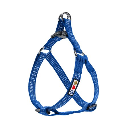 UPC: 0051907199212 | Pawtitas Reflective Dog Harness – Blue – Extra Small (XS) – Step in Dog Harness Training & Walking