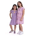 thumbnail image 3 of Disney’s Wish Girls’ Play Dress with Short Sleeves, 2-Pack, Sizes 4-16, 3 of 5