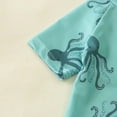 thumbnail image 5 of Hienoo Boys UPF 50+ Short Sleeve Rashguard One-Piece Swimsuit Bathing Suit, Sizes 0-3T, 5 of 7
