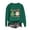 Army Green, variant on Enjoytime Womens Sweatshirts Trendy Cute Print Pullover Crewneck Sweatshirt Fall Winter Loose Casual Long Sleeve Tops Army Green XXL