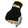 thumbnail image 3 of MRX Muay Thai Boxing Inner Gloves Protective Hand Wrap (Black,Yellow X-Large), 3 of 5