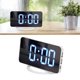 thumbnail image 5 of Reloj Con Espejo LED, Aspecto Elegante, Tamaño Compacto, Despertador, Función De Repetición Para El Hogar, Para La Oficina, Para El Dormitorio ANGGREK Descripción de la referencia, 5 of 5