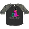 thumbnail image 3 of Inktastic Big Sistersaurus Girls Toddler T-Shirt, 3 of 5