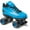 Blue, variant on Sure-Grip Quad Roller Skates - Cyclone