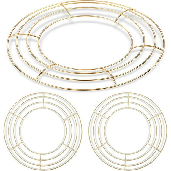 Wreath Clearance! Wreath Frame Wire Wreath Frame Holiday Metal Wire Ring Valentines Decorations for Floral Arrangements Craft Diy 1 Wreath Ring