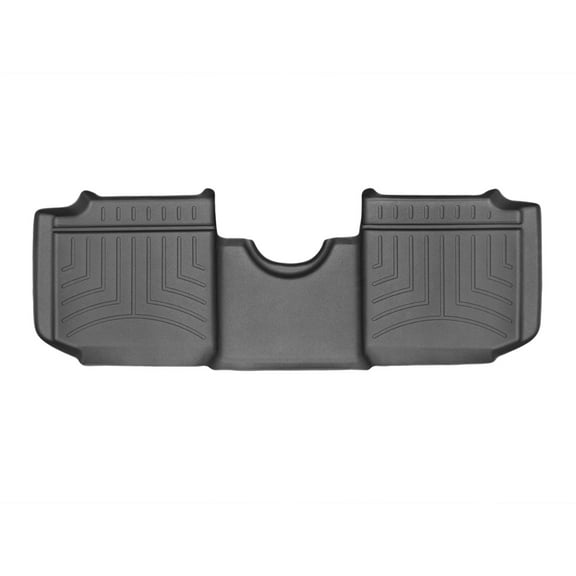 WeatherTech Custom Fit FloorLiners compatible with 2014-2019 Fiat 500L - 2nd Row, Black