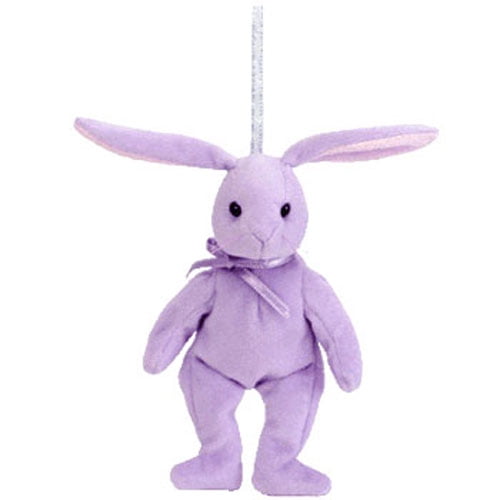 Ty Heather Purple Easter Bunny Lavender 6" Beanie Baby 2008 Boys Girls 3 NT for sale online 