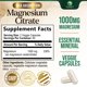 thumbnail image 2 of Suplemento de citrato de magnesio Nature's Peak 1000 mg 120 cápsulas, 2 of 9