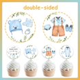 thumbnail image 5 of 36pcs Blue Baby Clothes Cupcake Toppers for Boy, Boy Baby Shower Cupcake Toppers, Baby Clothes Shower Decorations, a Sweet Baby Boy Is On The Way Decorations, 5 of 6