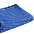 thumbnail image 5 of Unique Bargains 4 Pcs Soft Microfiber Sport Cool Touch Towel 11"x30" Blue, 5 of 7