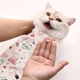 thumbnail image 2 of Cat Grooming Wrap - Self-Adherent, Anti-Escape - Soft Microfiber Interior, Durable - Multifunctional for Grooming Tasks, 2 of 4