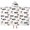 Cow and Heart White Pattern-1, variant on Cow and Heart White Pattern Hooded Bath Towel Wrap for Teens Ages 3 To 12, Soft Lightweight Quick Dry Microfiber Bath Beach Pool, 60"x35"