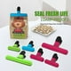 thumbnail image 3 of Crday 9 Pack Large Chip Bag Clips - Assorted Sizes Plastic Food Bag Clips With Heavy Gift, 3 of 4