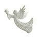 thumbnail image 2 of Adorno Colgante Blanco Irregular con Purpurina para Árbol de Navidad, Decoración Navideña, Hogar, Tienda, Escaparate., 2 of 6