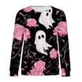 thumbnail image 3 of ZJXFGS Womens Sweatshirts No Hood,Comfrt Hoodie,Hoodies for Women,Women'S Sweatshirts,Graphic Sweatshirts for Women,Hoodless Hoodies for Women Black S, 3 of 7