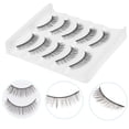 thumbnail image 2 of 5 pares maquillaje pestañas falsas de pestañas postizas de pestañas falsas para mujeres 3D para mujeres, 2 of 4