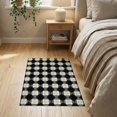 thumbnail image 3 of ODIKA 2'x3' Washable Doormat Non-Slip, Low Pile Checkered Alternating Checkerboard Repeating Entry Music Geometric for Entryway, Kitchen, Laundry Room, 3 of 7