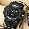 thumbnail image 3 of Sanda Men's Watches Sports Outdoor Waterproof Military Wrist Watch Date Multi Function Tactics LED Alarm Stopwatch, 3 of 6