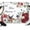 Off-White, Navy, Red, variant on 7x5ft Photo Backdrop, 4th of July Soft Polyester Backdrop Curtains Photography Backdrops, Independence Day American Star Roses Floral Brushed Background for Photoshoots Studio Video Portrait Parties