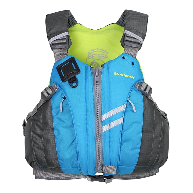 Stohlquist Betsea Gilet de Sauvetage Polyvalent pour Femmes Transport Approuvé Canada & USCG Gilet de Sauvetage PFD Idéal pour Pagaie Kayak SUP Bateau – 2TG