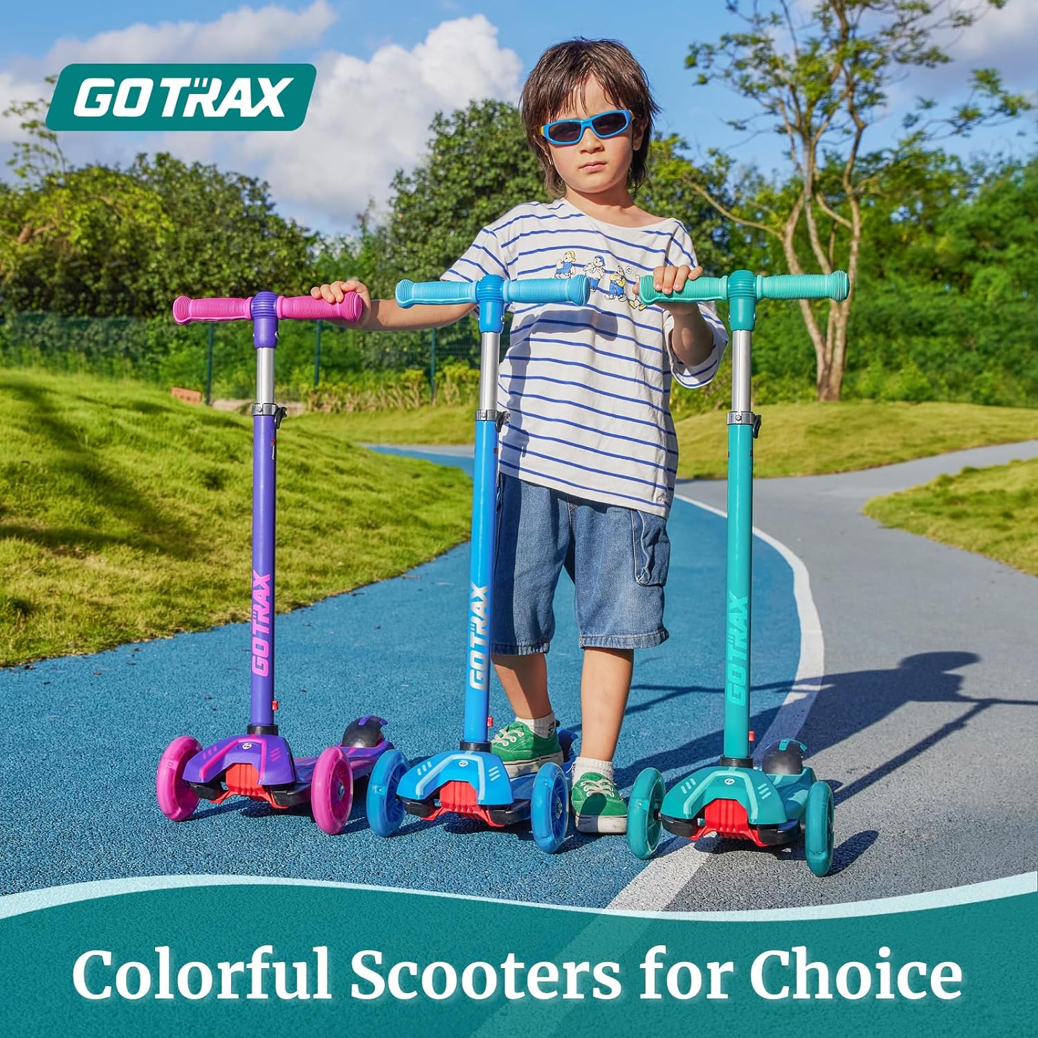 GOTRAX KS1 Kids Kick Scooter with LED Wheels photo 6