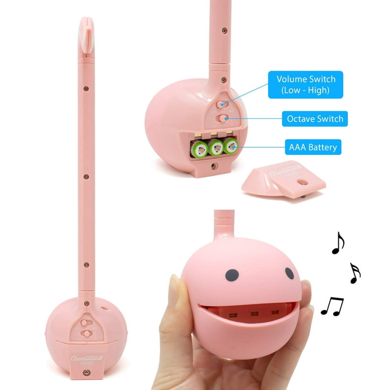 Otamatone Sweet Series Strawberry Electronic Musical Toy Instrument for Children Unisex Adults English