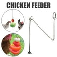 thumbnail image 5 of EUDIDV Pet Feeding Tools Stainless Steel Chicken Food Vegetable Fruit Hanging Feeder Toy Creature Care Feeder, 5 of 6