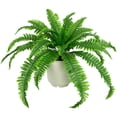 thumbnail image 3 of Northlight Boston Fern Artificial Potted Plant - 24", 3 of 6