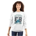 thumbnail image 3 of Vintage Smurf University Varsity Unisex Plus Size Sweatshirt Brisco Brands 5X, 3 of 5