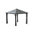 thumbnail image 1 of Sojag Meridien 10 x 10 x 9 ft Charcoal Gazebo, 1 of 6