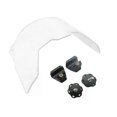 thumbnail image 3 of Impact Resistant Football Helmets Visors Wide View Helmets Eye Shield Clear View Eye Protective Football Helmets Visors, 3 of 5