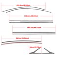 thumbnail image 6 of Car Window Trim Strip Cover Sticker  For 2017-2022 Cadillac CT5 Black, 6 of 11