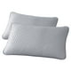 thumbnail image 1 of Cubierta Almohada Enfriamiento 2 Piezas para Tumbos Suaves Durmientes Calientes (gris Inferior) Blanco, 1 of 9