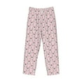 thumbnail image 4 of Goofa Cute Rabbit Printed Soft Pajama Pants for Men, Wide Leg Comfy Casual Lounge Yoga Pants-Large, 4 of 9