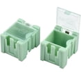 thumbnail image 3 of Caja Smt Caja De Componentes De Color Verde Componentes Electrónicos Mini Caja De Almacenamiento 50Pcs Set Cajas De Almacenamiento Smt Verdes Caja De Almacenamiento De Clasificación Organizadores De seitruly TO002500-00, 3 of 7