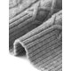 thumbnail image 5 of Suéter sin mangas de punto acanalado para mujer de tallas grandes Agnes Orinda, suéter casual de pullover gris 3X, 5 of 6
